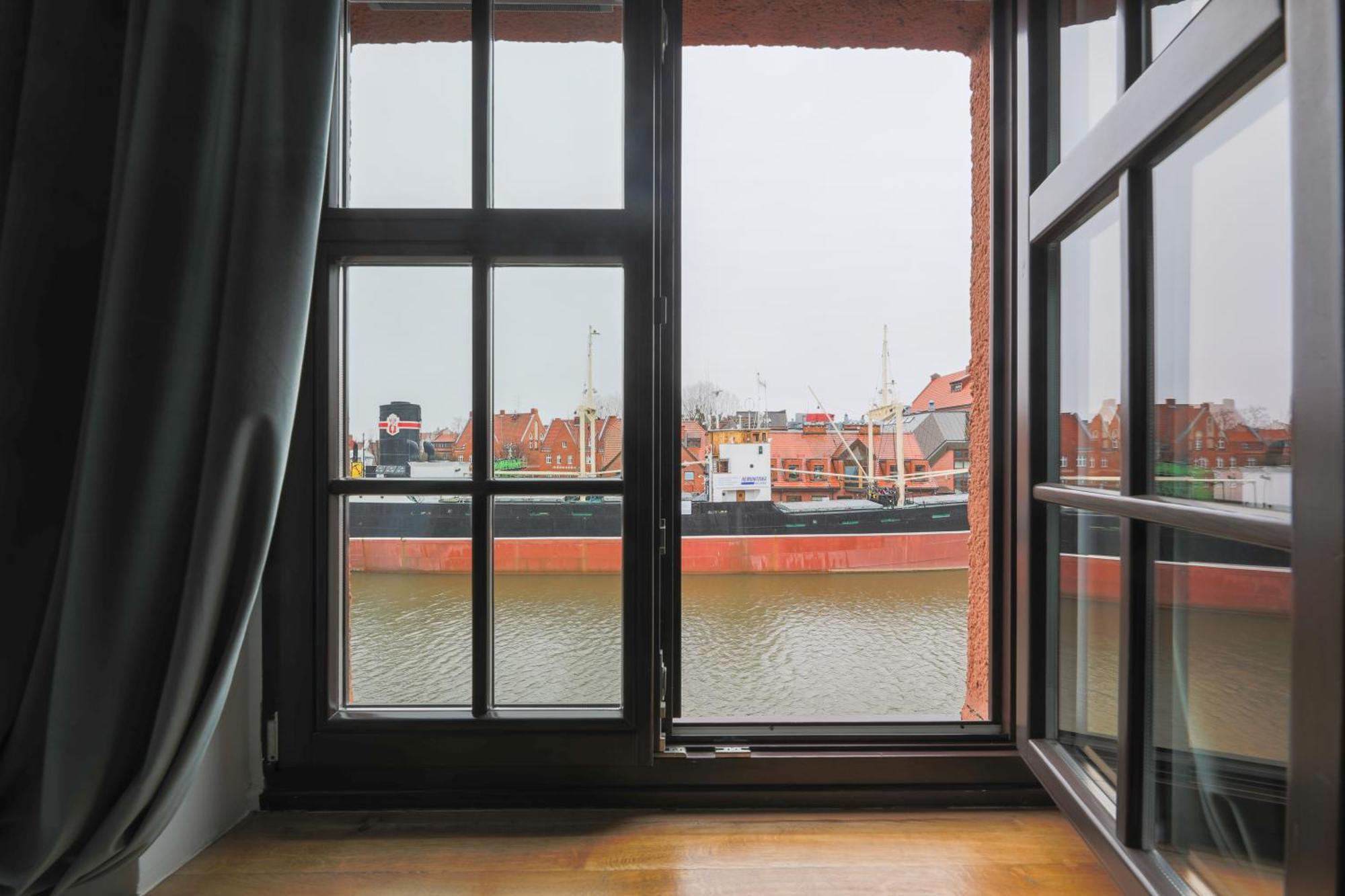 Motlawa Apartments - Old Town & River Viev, Fast Wifi Gdańsk Exterior foto