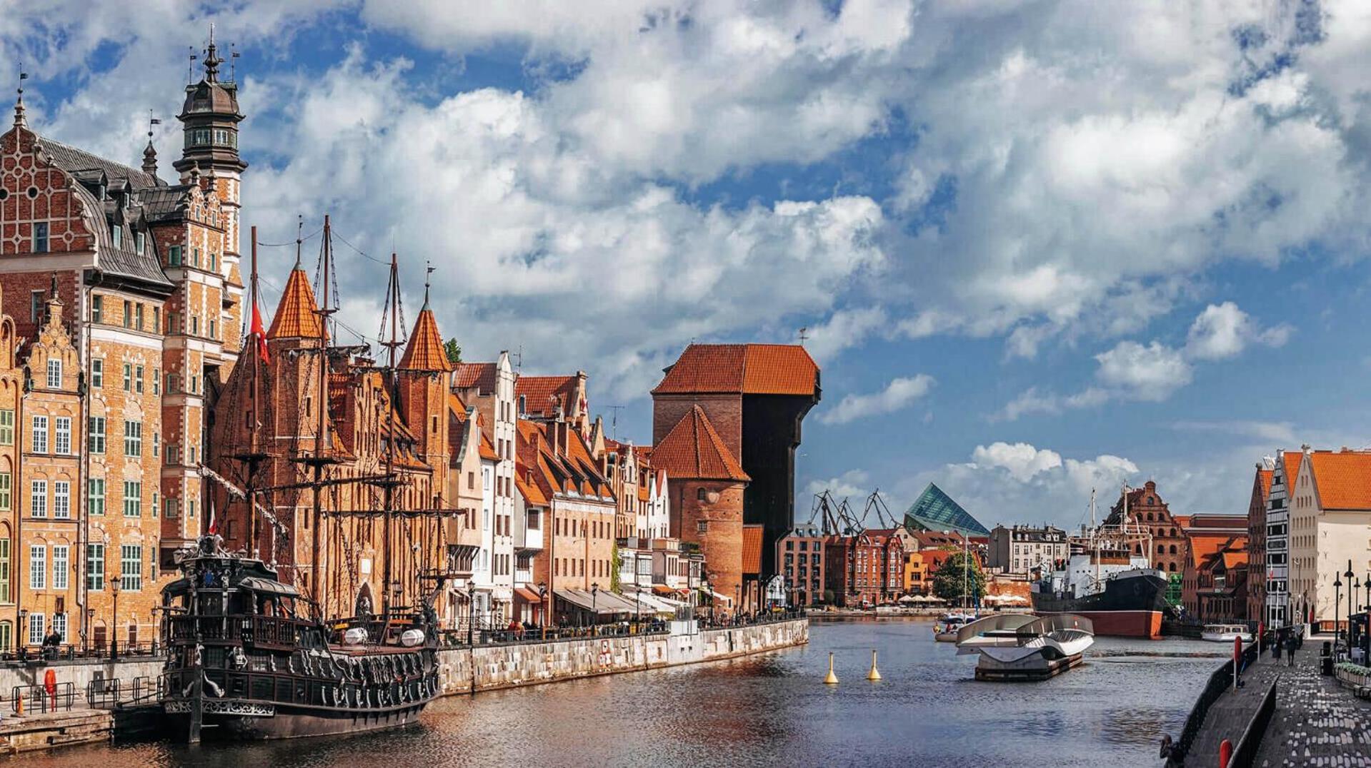 Motlawa Apartments - Old Town & River Viev, Fast Wifi Gdańsk Exterior foto