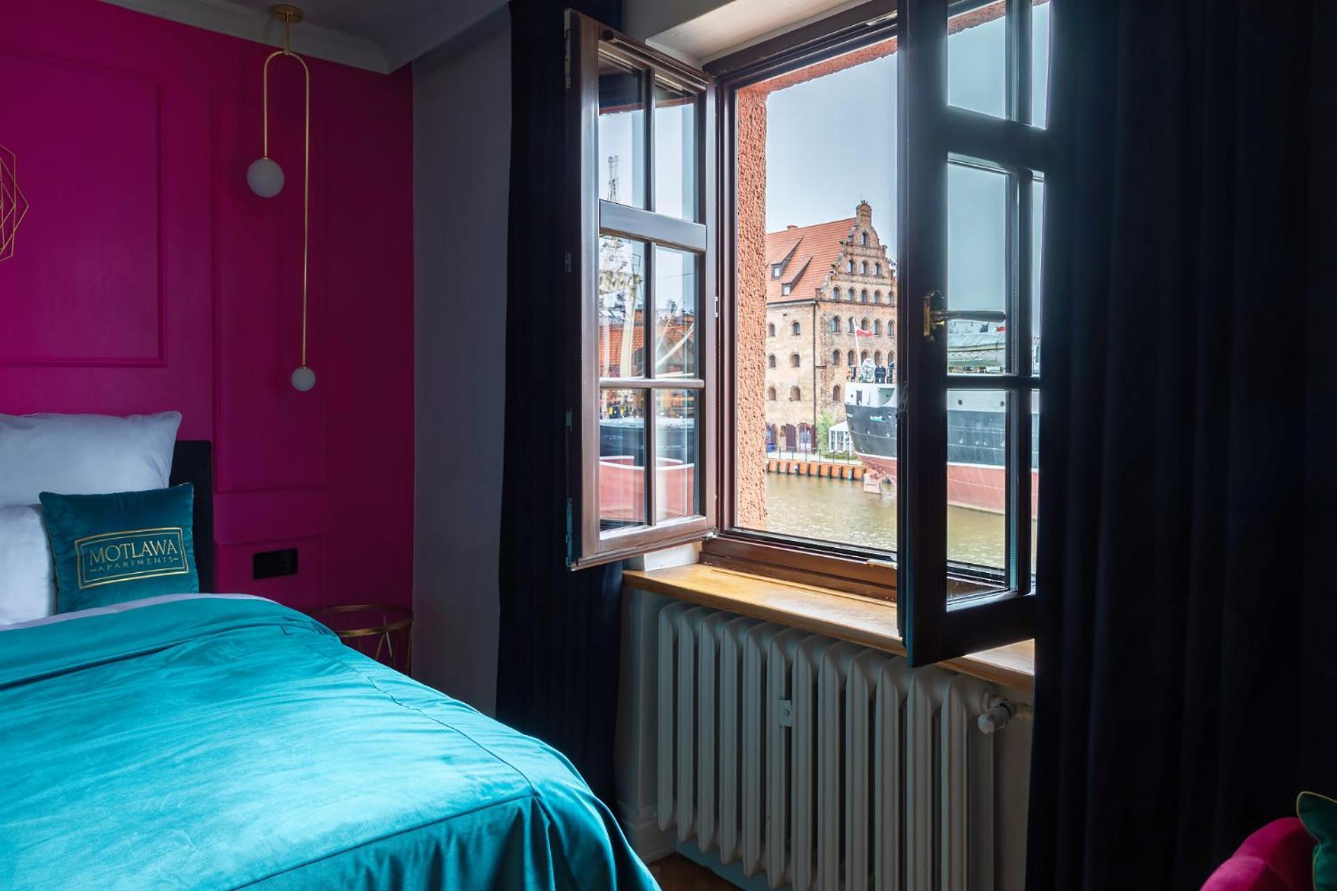 Motlawa Apartments - Old Town & River Viev, Fast Wifi Gdańsk Exterior foto