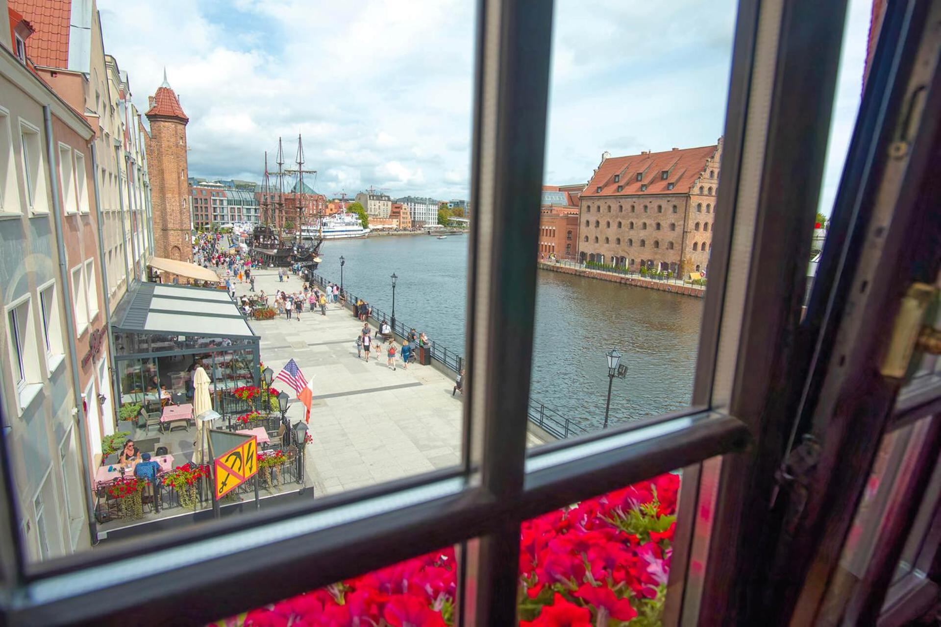 Motlawa Apartments - Old Town & River Viev, Fast Wifi Gdańsk Exterior foto